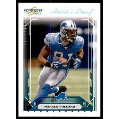 2006 Score Artist's Proof #93 Marcus Pollard