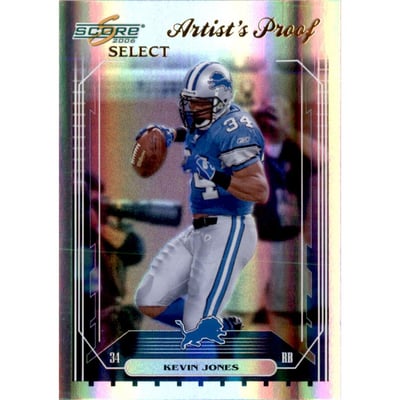 2006 Select Artist's Proof #88 Kevin Jones