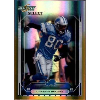 2006 Select Gold #91 Charles Rogers