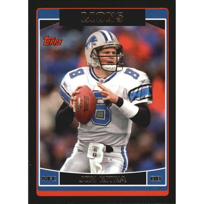 2006 Topps Black #86 Jon Kitna