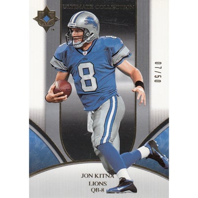 2006 Ultimate Collection Gold #63 Jon Kitna