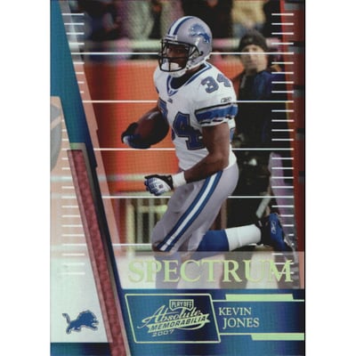 2007 Absolute Memorabilia Spectrum Gold #28 Kevin Jones