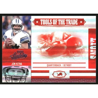 2007 Absolute Memorabilia Tools of the Trade Red Spectrum #82 Jon Kitna