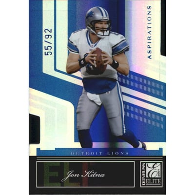 2007 Donruss Elite Aspirations #33 Jon Kitna/92