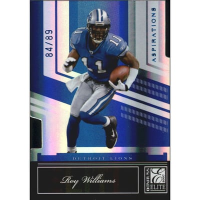 2007 Donruss Elite Aspirations #35 Roy Williams WR/89