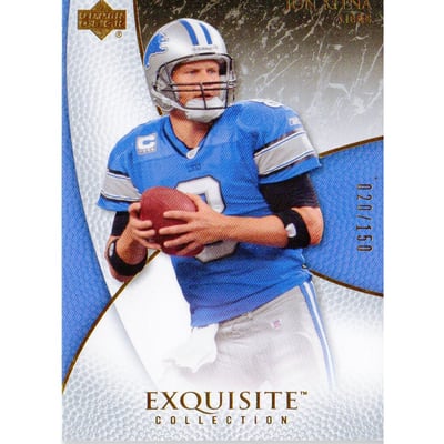 2007 Exquisite Collection #21 Jon Kitna