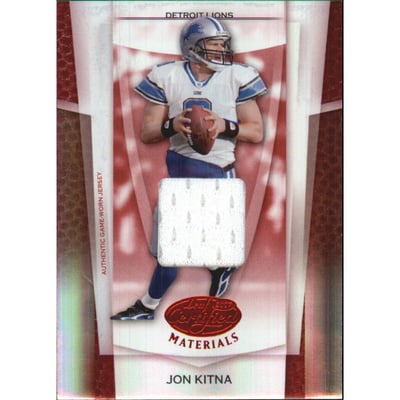 2007 Leaf Certified Materials Mirror Red Materials #26 Jon Kitna/125