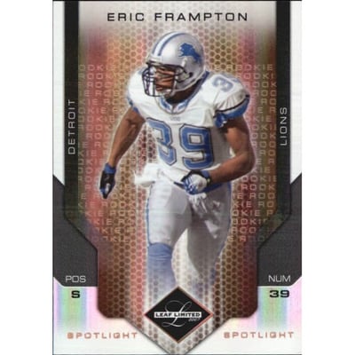 2007 Leaf Limited Bronze Spotlight #241 Eric Frampton