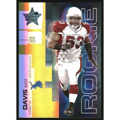 2007 Leaf Rookies and Stars Gold #127 Buster Davis