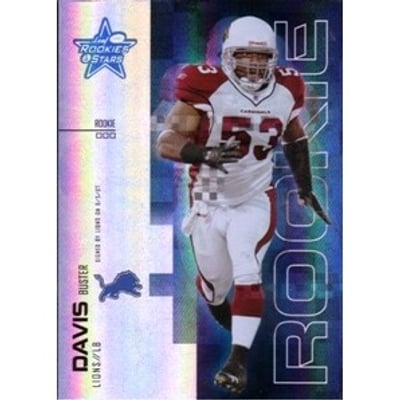 2007 Leaf Rookies and Stars Silver Holofoil #127 Buster Davis