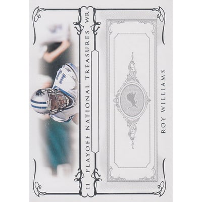 2007 Playoff National Treasures #41 Roy Williams WR