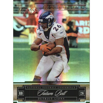2007 Playoff Prestige Xtra Points Green #49 Tatum Bell