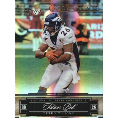 2007 Playoff Prestige Xtra Points Purple #49 Tatum Bell
