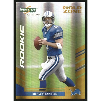 2007 Select Gold Zone #359 Drew Stanton