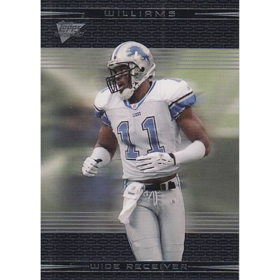 2007 Topps Performance Silver #63 Roy Williams WR