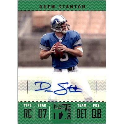 2007 Topps TX Exclusive Rookie Autographs #DS Drew Stanton D