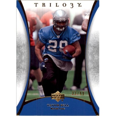 2007 Upper Deck Trilogy Gold #34 Tatum Bell