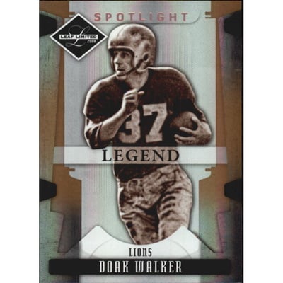 2008 Leaf Limited Bronze Spotlight #127 Doak Walker