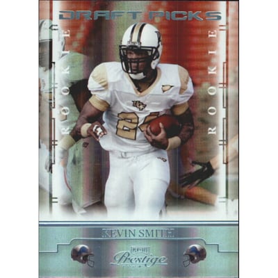 2008 Playoff Prestige Draft Picks Light Blue #166 Kevin Smith