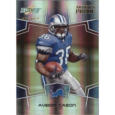 2008 Select Artist's Proof #104 Aveion Cason
