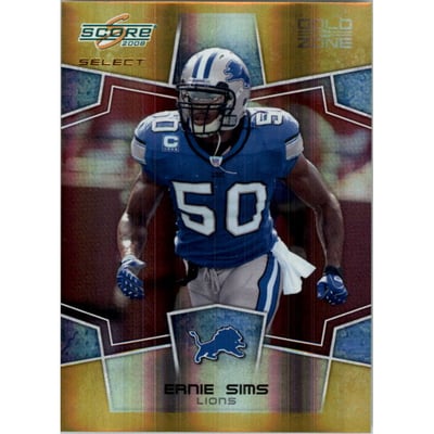2008 Select Gold Zone #103 Ernie Sims