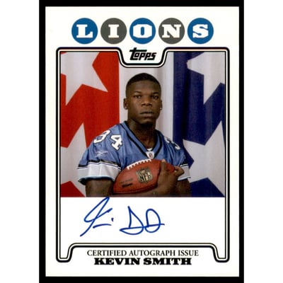 2008 Topps Rookie Premiere Autographs #RPAKS Kevin Smith
