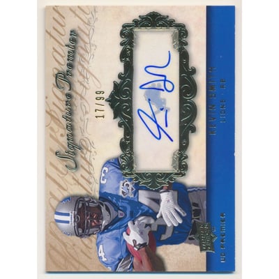 2008 Upper Deck Premier Signatures Gold #SP35 Kevin Smith/99