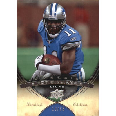 2008 Upper Deck Premier Silver #82 Roy Williams WR