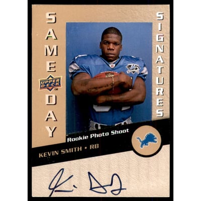 2008 Upper Deck Same Day Signatures #SDS32 Kevin Smith