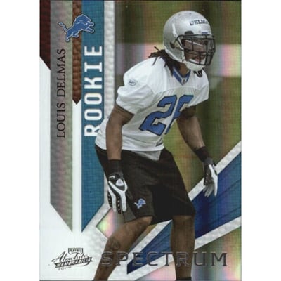2009 Absolute Memorabilia Spectrum Silver #165 Louis Delmas