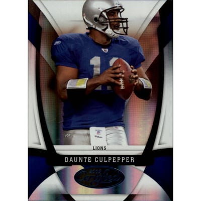 2009 Certified Mirror Blue #42 Daunte Culpepper