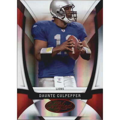 2009 Certified Mirror Red #42 Daunte Culpepper