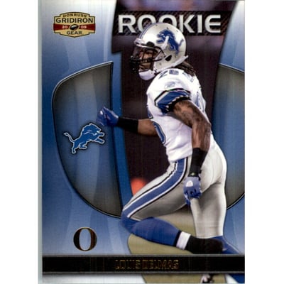 2009 Donruss Gridiron Gear Gold O's #170 Louis Delmas