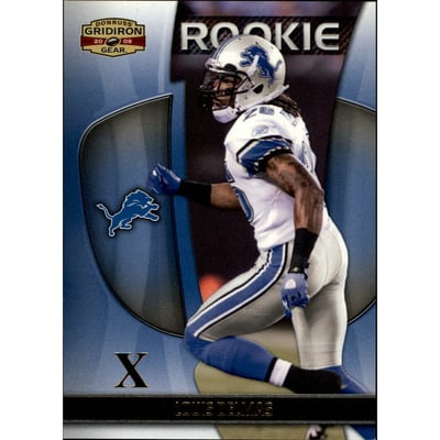 2009 Donruss Gridiron Gear Gold X's #170 Louis Delmas