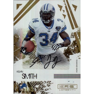 2009 Donruss Rookies and Stars Longevity Autographs #34 Kevin Smith/100