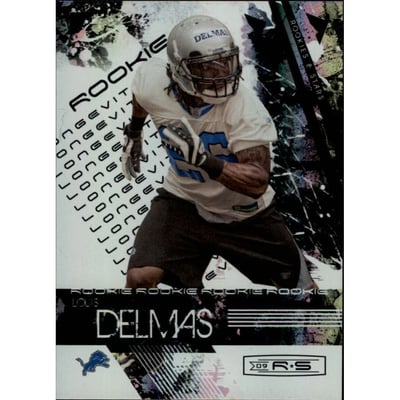 2009 Donruss Rookies and Stars Longevity Parallel Silver Holofoil #173 Louis Delmas
