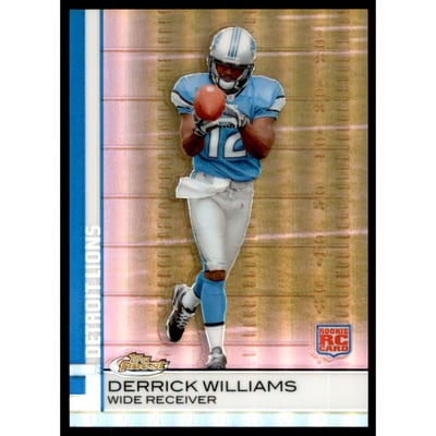 2009 Finest Red Refractors 25 #84 Derrick Williams