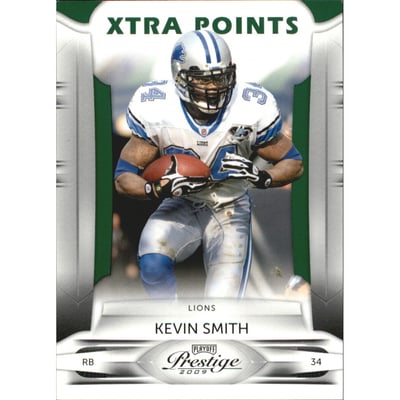 2009 Playoff Prestige Xtra Points Green #35 Kevin Smith