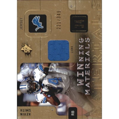 2009 SPx Winning Materials #WKS Kevin Smith/349