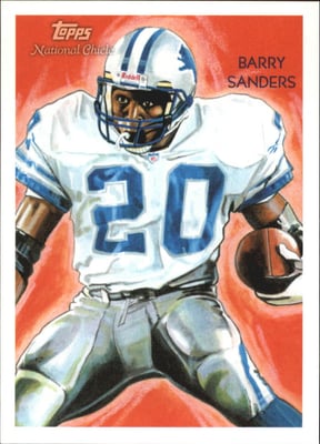 2009 Topps National Chicle #73 Barry Sanders SP