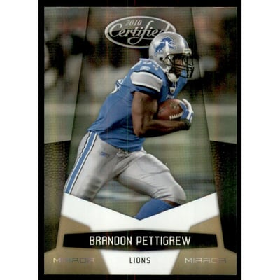 2010 Certified Mirror Gold #47 Brandon Pettigrew