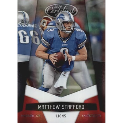 2010 Certified Mirror Red #49 Matthew Stafford