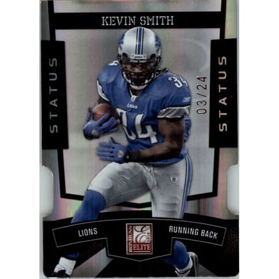 2010 Donruss Elite Status Black #33 Kevin Smith