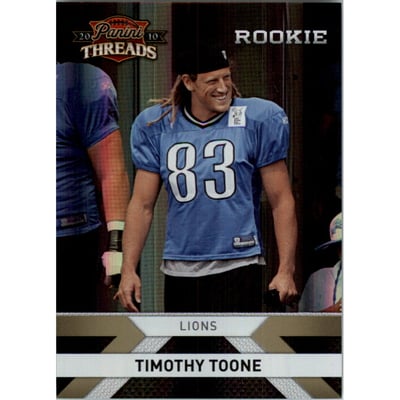 2010 Panini Threads Gold Holofoil #290 Timothy Toone