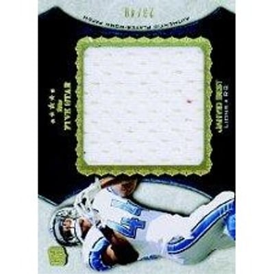 2010 Topps Five Star Jumbo Jerseys #JJRJB Jahvid Best/40