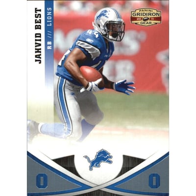 2011 Panini Gridiron Gear Platinum O's #100 Jahvid Best
