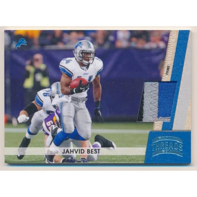 2011 Panini Threads Jerseys Prime #50 Jahvid Best/99