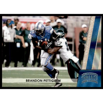 2011 Panini Threads Platinum #48 Brandon Pettigrew