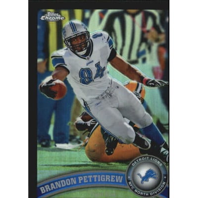 2011 Topps Chrome Black Refractors #49 Brandon Pettigrew