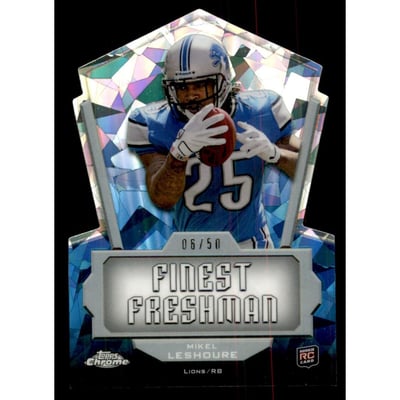 2011 Topps Chrome Finest Freshman Crystal Atomic Refractors #FFML Mikel Leshoure